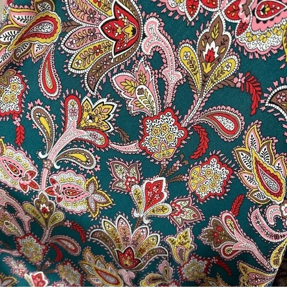 BODEN Jersey Midi Tea Dress in Chesapeake Bay Paisley Bud D0166 - Picture 8 of 11